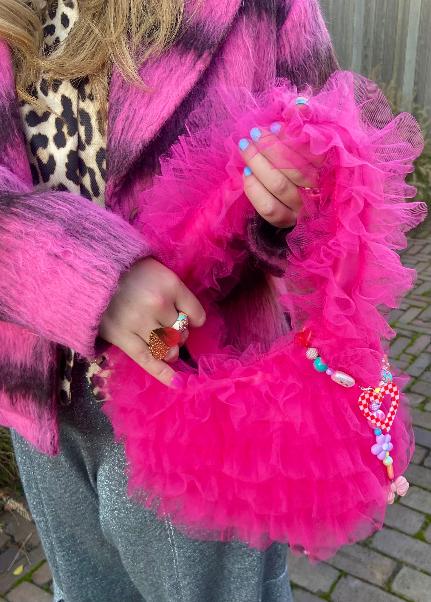 Ruffle bag